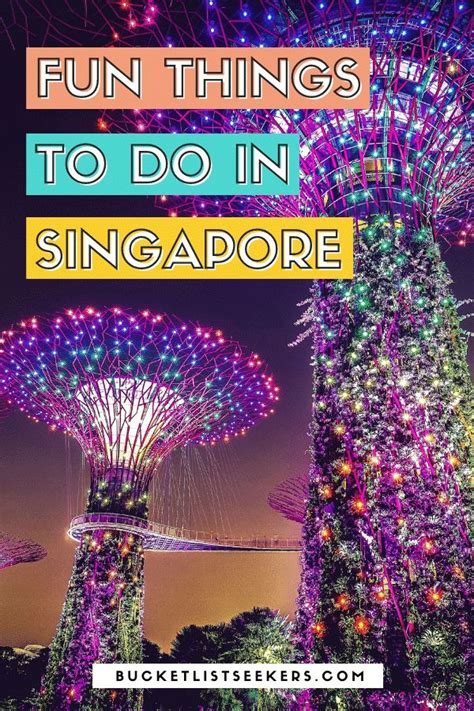 29 Fun Things to do in Singapore (+ Map of .